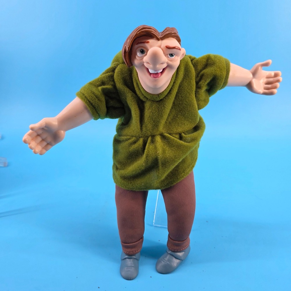 Disney Hunchback of Notre Dame Quasimodo Burger King Plush Finger Puppet Doll 9"